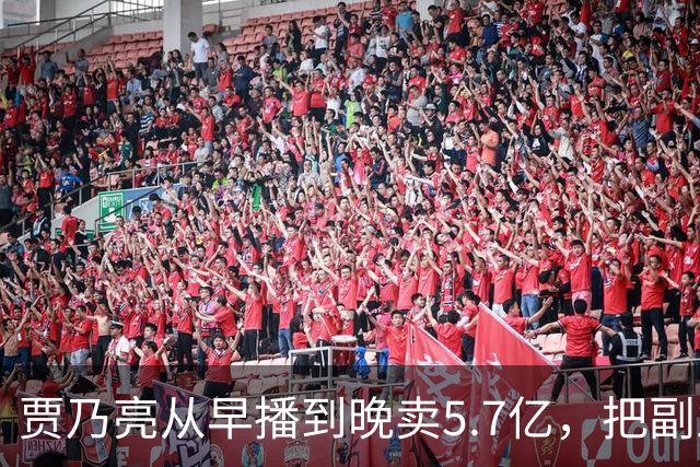 贾乃亮从早播到晚卖5.7亿，把副业干成了主业